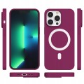 ETUI PREMIUM SILICONE MAGSAFE DO IPHONE 13 PRO MAX - PURPLE