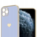 KOBIECE ETUI HEART DO IPHONE 12 PRO MAX | FIOLET