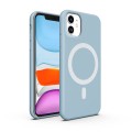 ETUI PREMIUM SILICONE MAGSAFE DO IPHONE 11 - BLUE
