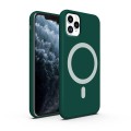 ETUI PREMIUM SILICONE MAGSAFE DO IPHONE 11 PRO - GREEN