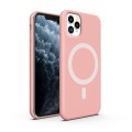 ETUI PREMIUM SILICONE MAGSAFE DO IPHONE 11 PRO MAX - PINK