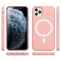 ETUI PREMIUM SILICONE MAGSAFE DO IPHONE 11 PRO MAX - PINK
