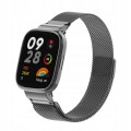 PASEK BRANSOLETA Z WBUDOWANYM ETUI DO XIAOMI REDMI WATCH 3 - CZARNY