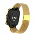PASEK BRANSOLETA Z WBUDOWANYM ETUI DO XIAOMI REDMI WATCH 3 - ZŁOTY