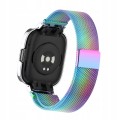 PASEK BRANSOLETA Z WBUDOWANYM ETUI DO XIAOMI REDMI WATCH 3 - WIELOKOLOROWY