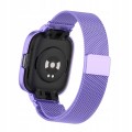 PASEK BRANSOLETA Z WBUDOWANYM ETUI DO XIAOMI REDMI WATCH 3 - FIOLETOWY