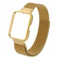 PASEK BRANSOLETA Z WBUDOWANYM ETUI DO XIAOMI REDMI WATCH 2 LITE - ZŁOTY