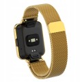 PASEK BRANSOLETA Z WBUDOWANYM ETUI DO XIAOMI REDMI WATCH 2 LITE - ZŁOTY