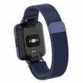 PASEK BRANSOLETA Z WBUDOWANYM ETUI DO XIAOMI REDMI WATCH 2 LITE - GRANATOWY