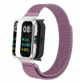 PASEK BRANSOLETA Z WBUDOWANYM ETUI DO XIAOMI REDMI WATCH 2 LITE - MOCNO RÓŻOWY