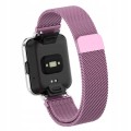 PASEK BRANSOLETA Z WBUDOWANYM ETUI DO XIAOMI REDMI WATCH 2 LITE - MOCNO RÓŻOWY