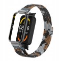 PASEK BRANSOLETA Z WBUDOWANYM ETUI DO XIAOMI REDMI BAND 2 / XIAOMI MI BAND 8 ACTIVE