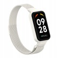 PASEK BRANSOLETA Z WBUDOWANYM ETUI DO XIAOMI REDMI BAND 2 / XIAOMI MI BAND 8 ACTIVE - KREMOWY