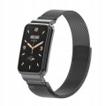 PASEK BRANSOLETA Z WBUDOWANYM ETUI DO XIAOMI MI BAND 7 PRO - CZARNY
