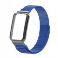 PASEK BRANSOLETA Z WBUDOWANYM ETUI DO XIAOMI MI BAND 7 PRO - NIEBIESKI