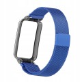 PASEK BRANSOLETA Z WBUDOWANYM ETUI DO XIAOMI MI BAND 7 PRO - NIEBIESKI