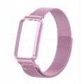 PASEK BRANSOLETA Z WBUDOWANYM ETUI DO XIAOMI MI BAND 7 PRO - RÓŻOWY