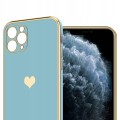 KOBIECE ETUI HEART DO IPHONE 11 PRO | MIĘTOWY