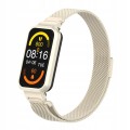 PASEK BRANSOLETA Z WBUDOWANYM ETUI DO XIAOMI REDMI SMART BAND PRO - BEŻOWY