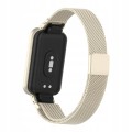 PASEK BRANSOLETA Z WBUDOWANYM ETUI DO XIAOMI REDMI SMART BAND PRO - BEŻOWY