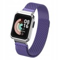 BRANSOLETA PASEK Z WBUDOWANYM ETUI DO XIAOMI MI WATCH LITE - FIOLETOWY