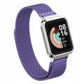 BRANSOLETA PASEK Z WBUDOWANYM ETUI DO XIAOMI MI WATCH LITE - FIOLETOWY