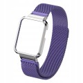 BRANSOLETA PASEK Z WBUDOWANYM ETUI DO XIAOMI MI WATCH LITE - FIOLETOWY