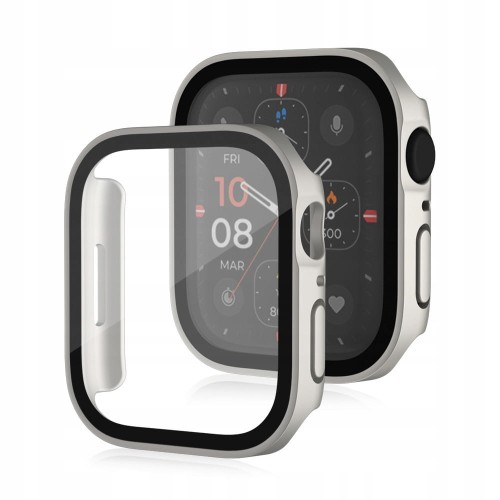ETUI 2W1 + SZKŁO DO APPLE WATCH 7/8 - 41MM