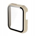 ETUI OCHRONNE + SZKŁO HARTOWANE 2W1 DO XIAOMI MI WATCH LITE - KREMOWY