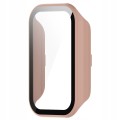 ETUI OCHRONNE + SZKŁO HARTOWANE 2W1 DO XIAOMI REDMI BAND 2 / MI BAND 8 ACTIVE - RÓŻOWY