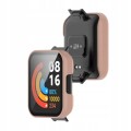 ETUI OCHRONNE + SZKŁO HARTOWANE 2W1 DO XIAOMI REDMI WATCH 2 LITE - RÓŻOWY