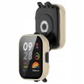 ETUI OCHRONNE + SZKŁO HARTOWANE 2W1 DO XIAOMI REDMI WATCH 3 - BEŻOWY