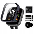ETUI OCHRONNE + SZKŁO HARTOWANE 2W1 DO XIAOMI REDMI WATCH 3 - GRANATOWY