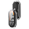 ETUI OCHRONNE + SZKŁO HARTOWANE 2W1 DO SMARTBAND XIAOMI MI BAND 8 - BEZBARWNE