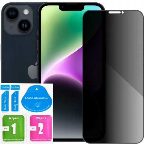 SZKŁO HARTOWANE DO IPHONE 14 PRO MAX PRYWATYZUJĄCE ANTISPY ANTYSZPIEGOWSKIE
