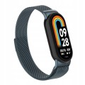 BRANSOLETA MILANESE DO XIAOMI SMART MI BAND 8/9/10 – STYLOWY PASEK, GRAFITOWY 