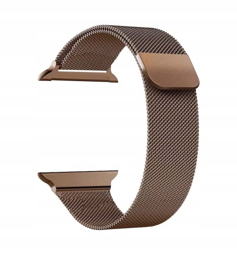 PASEK BRANSOLETA DO APPLE WATCH 1-9 SE ULTRA 42/44/45/49MM | COFFEE