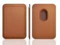 ETUI PORTFEL MAGNETYCZNE EKO SKÓRA DO IPHONE 12/13/14/15 - DARK BROWN