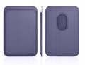 ETUI PORTFEL MAGNETYCZNE EKO SKÓRA DO IPHONE 12/13/14/15 - PURPLE