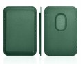 ETUI PORTFEL MAGNETYCZNE EKO SKÓRA DO IPHONE 12/13/14/15 - ALPINE GREEN