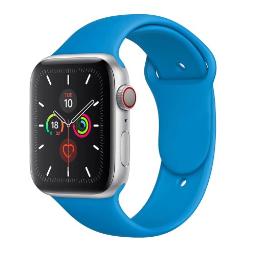 PASEK SILIKONOWY DO APPLE WATCH 42/44/45/49mm | BLUE
