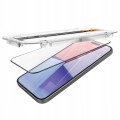 SZKŁO HARTOWANE SPIGEN GLAS.TR EZ FIT FC NA IPHONE 15 PLUS - CZARNE