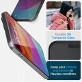 SZKŁO HARTOWANE SPIGEN GLAS.TR EZ FIT FC NA IPHONE 15 PLUS - CZARNE
