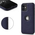 ETUI SKÓRZANE ELEGANCKIE DO IPHONE 11 PREMIUM EKO-SKÓRA - GRANATOWY