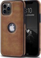 ETUI SKÓRZANE ELEGANCKIE DO IPHONE 11 PRO MAX PREMIUM EKO-SKÓRA - BRĄZOWY