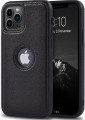 ETUI SKÓRZANE ELEGANCKIE DO IPHONE 11 PRO MAX PREMIUM EKO-SKÓRA - CZARNY