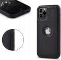 ETUI SKÓRZANE ELEGANCKIE DO IPHONE 11 PRO MAX PREMIUM EKO-SKÓRA - CZARNY
