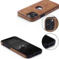 ETUI SKÓRZANE ELEGANCKIE DO IPHONE 12 PRO MAX PREMIUM EKO-SKÓRA - BRĄZOWY