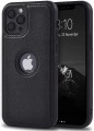 ETUI SKÓRZANE ELEGANCKIE DO IPHONE 12 PRO MAX PREMIUM EKO-SKÓRA - CZARNY