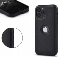 ETUI SKÓRZANE ELEGANCKIE DO IPHONE 12 PRO MAX PREMIUM EKO-SKÓRA - CZARNY